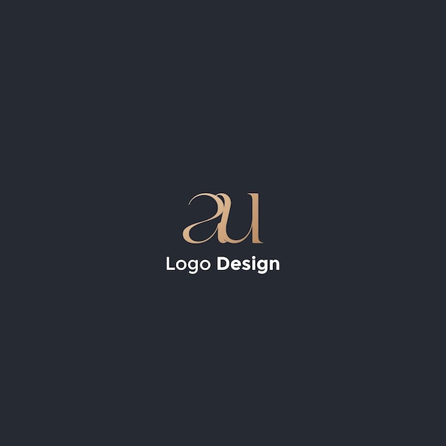 Imagen vectorial del diseño inicial del logotipo