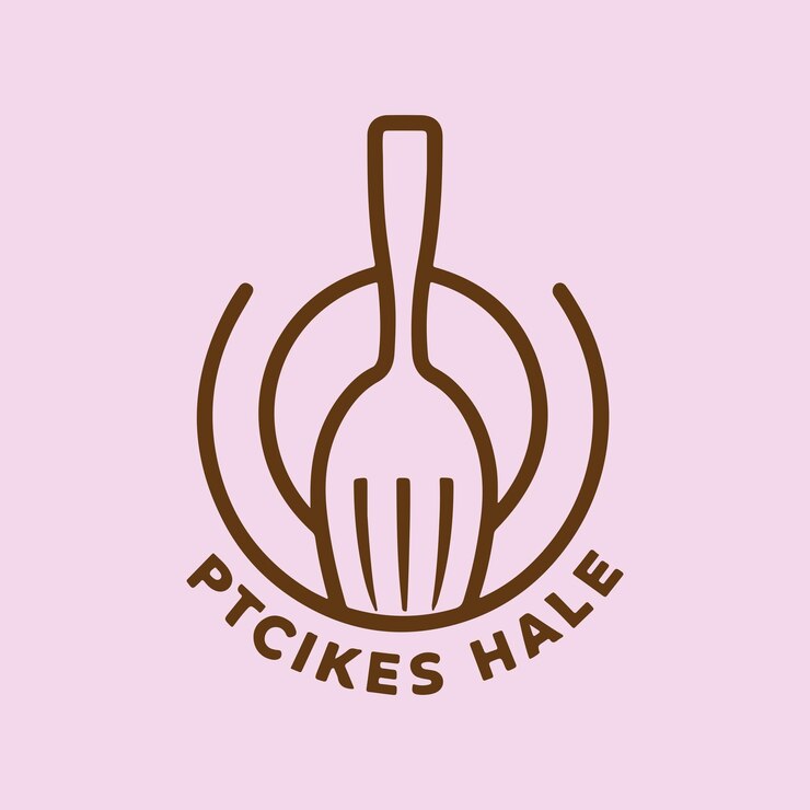 Imagen vectorial del diseño del logotipo de los alimentos