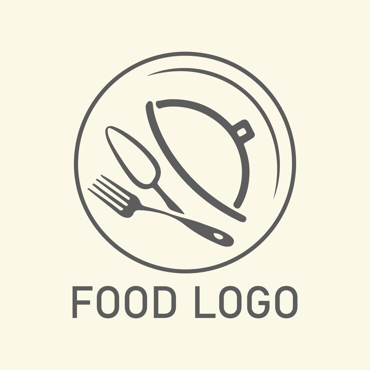 imagen vectorial de diseño de logotipo de alimentos