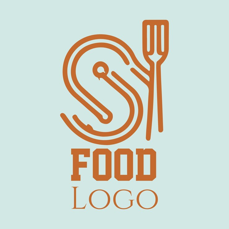 imagen vectorial de diseño de logotipo de alimentos