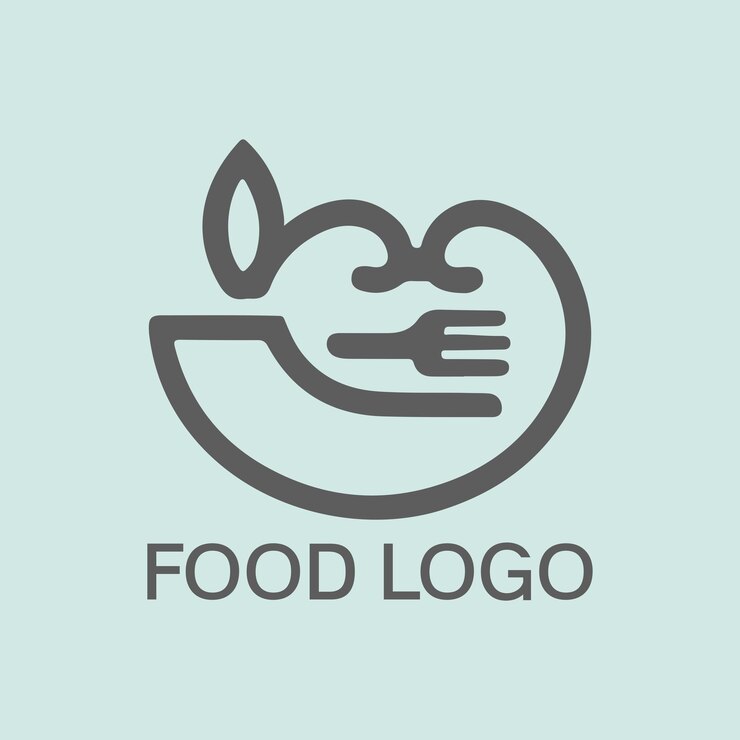 imagen vectorial de diseño de logotipo de alimentos