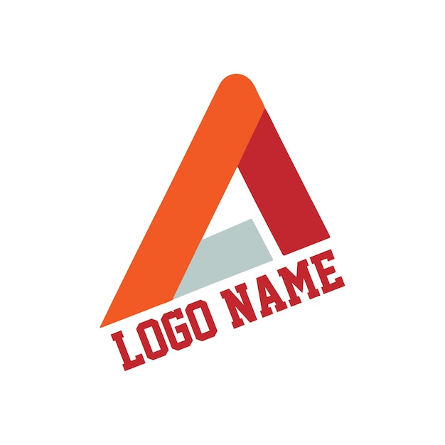 Imagen vectorial de diseño de logotipo comercial