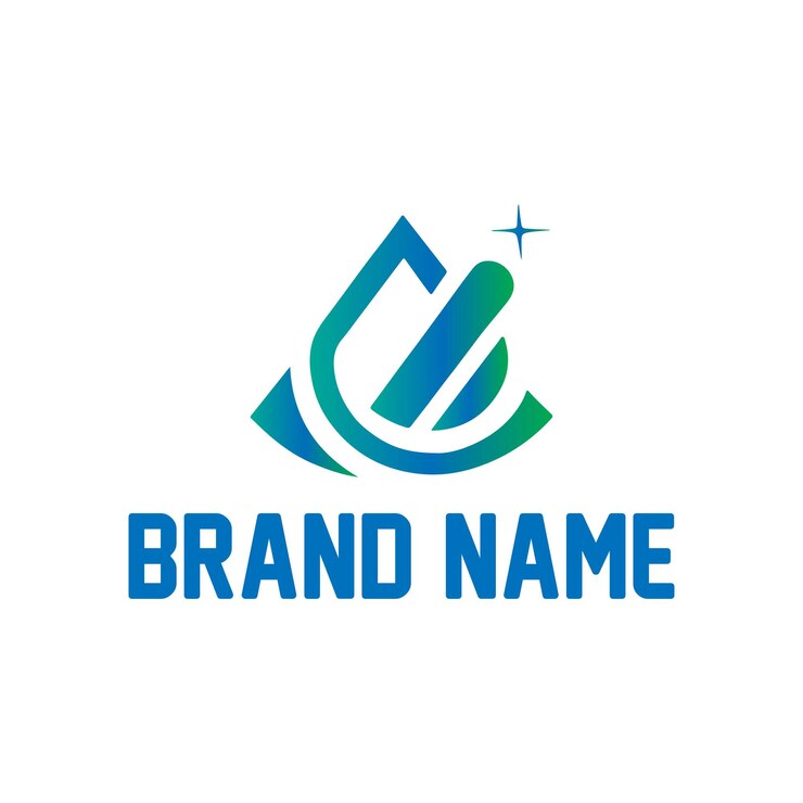 Imagen vectorial de diseño de logotipo comercial