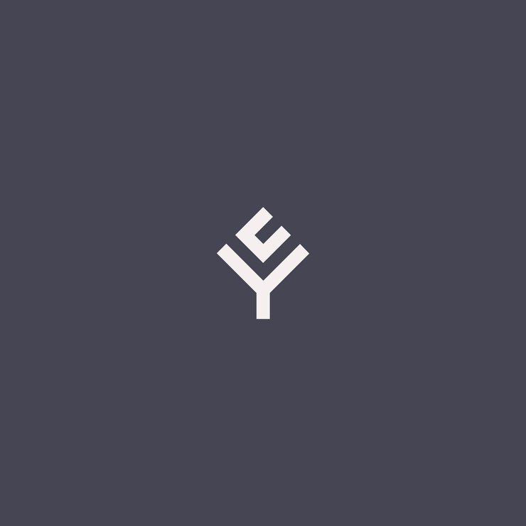 Vector imagen vectorial del diseño del logotipo de ey