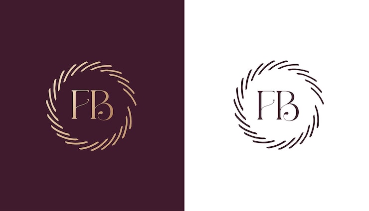 Vector imagen vectorial de diseño de logotipo de fb