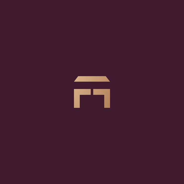 Vector imagen vectorial del diseño del logotipo de ff