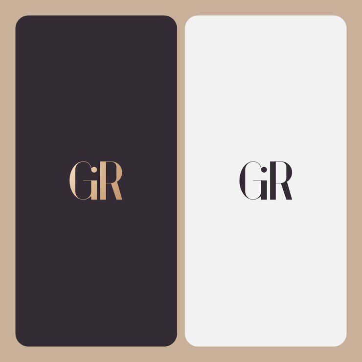 Vector imagen vectorial del diseño del logotipo de gr