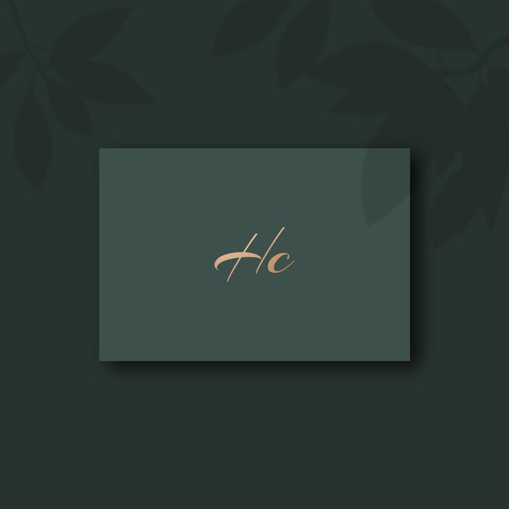 Vector imagen vectorial del diseño del logotipo de hc