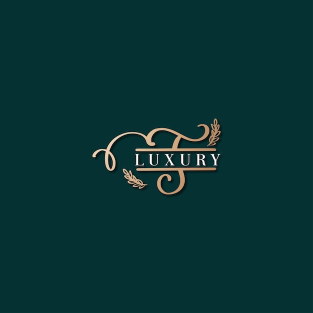 Imagen vectorial del diseño del logotipo T