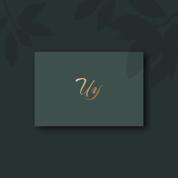 Imagen vectorial del diseño del logotipo de Uy
