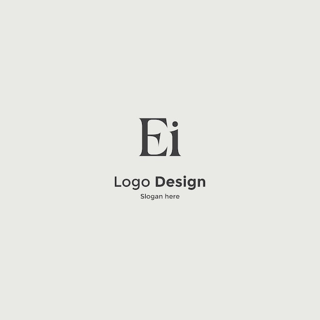 Imagen vectorial del diseño del logotipo