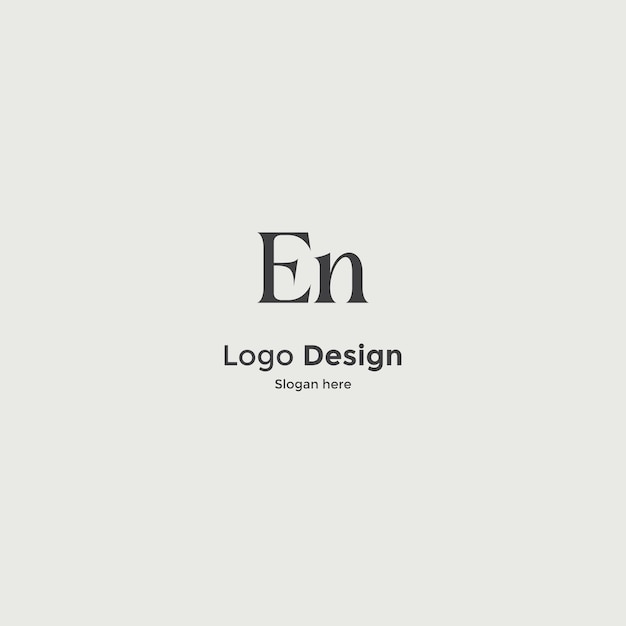 Imagen vectorial del diseño del logotipo