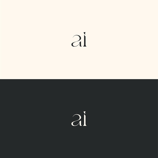 imagen vectorial del diseño del logotipo