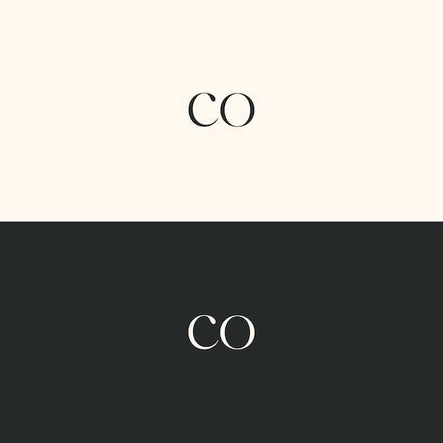 Imagen vectorial del diseño del logotipo