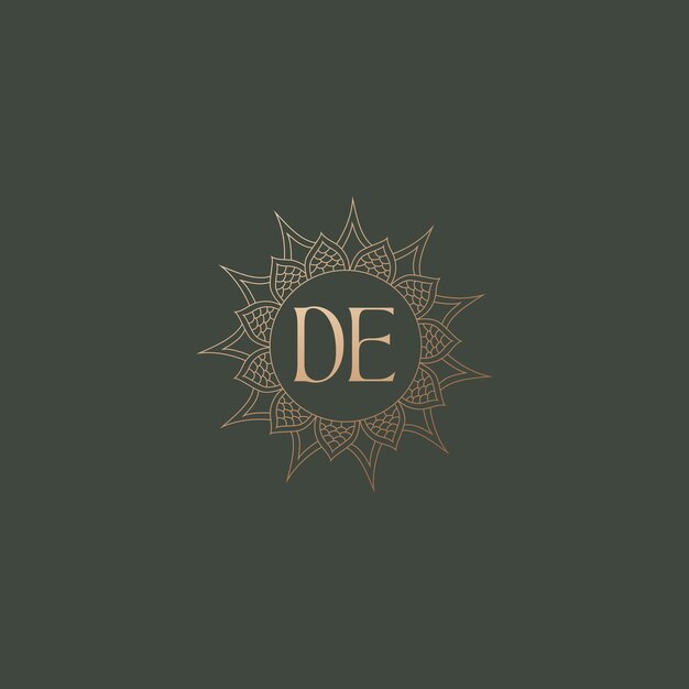 Imagen vectorial del diseño del logotipo