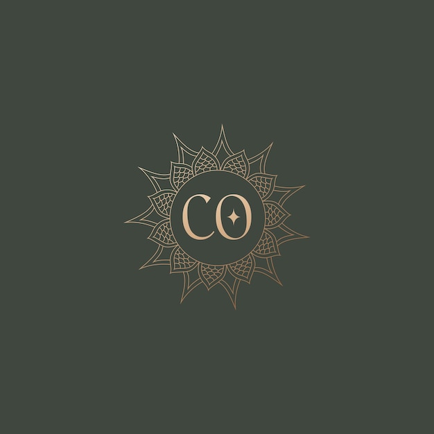 Imagen vectorial del diseño del logotipo