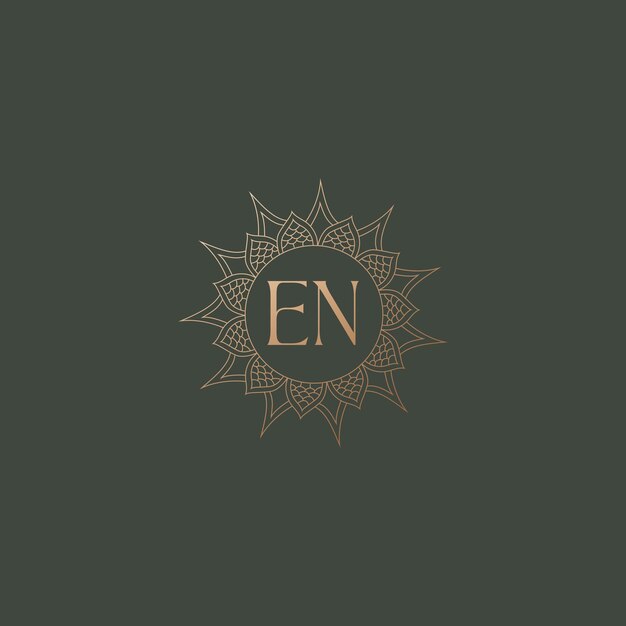 Imagen vectorial del diseño del logotipo