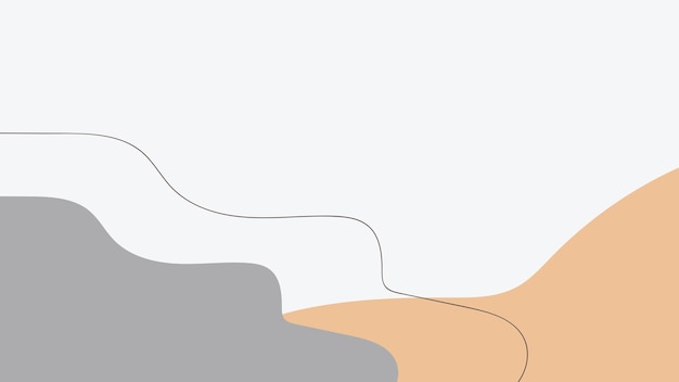 Imagen vectorial de diseño de papel tapiz de fondo abstracto con línea curva para fondo o presentación