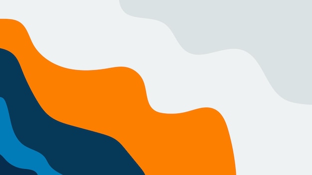 Imagen vectorial de diseño de papel tapiz de fondo abstracto con línea curva para fondo o presentación