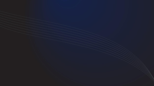 Imagen vectorial de diseño de papel tapiz de fondo de gradiente abstracto borroso oscuro con línea curva para el fondo o