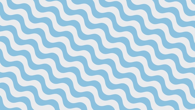 Imagen vectorial de diseño de papel tapiz de fondo con patrón de onda azul para telón de fondo o presentación