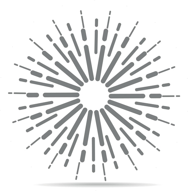Imagen vectorial de un elemento de diseño de logotipo aislado sobre fondo transparente