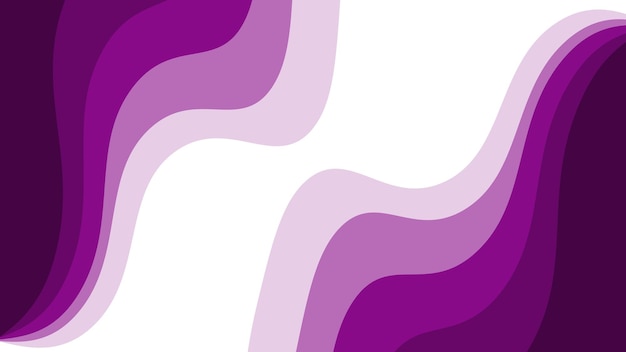 Imagen vectorial del elemento de onda púrpura para telón de fondo o presentación
