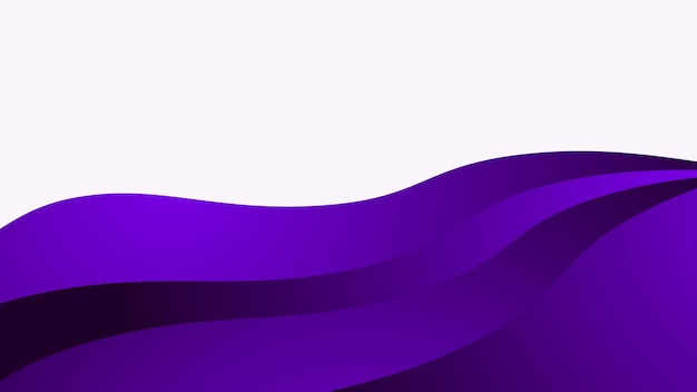 Imagen vectorial del elemento de onda púrpura para telón de fondo o presentación