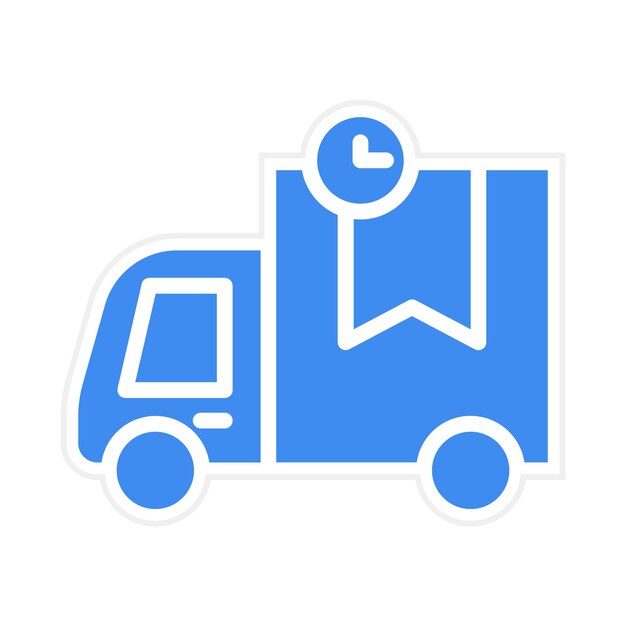 Imagen vectorial estándar del icono de envío Se puede utilizar para la tienda web