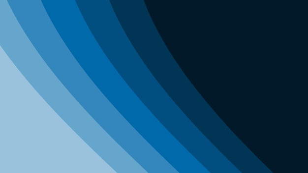 Imagen vectorial de fondo abstracta cortada en papel azul para telón de fondo o presentación