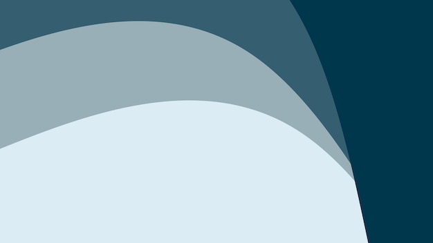 Imagen vectorial de fondo abstracta cortada en papel azul para telón de fondo o presentación