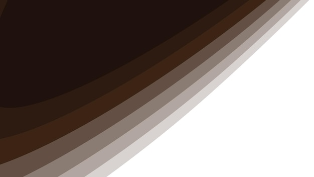 Imagen vectorial de fondo abstracta cortada en papel marrón