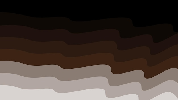 Imagen vectorial de fondo abstracta cortada en papel marrón