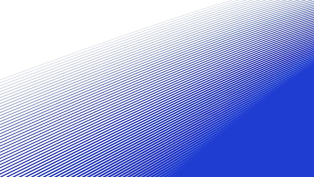Imagen vectorial de fondo abstracta de la línea de curva dinámica azul