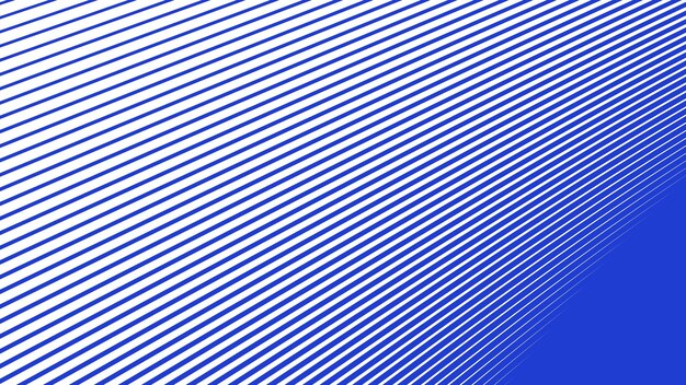 Imagen vectorial de fondo abstracta de la línea de curva dinámica azul