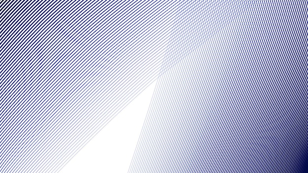 Imagen vectorial de fondo abstracta de la línea de curva dinámica azul