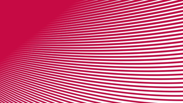 Imagen vectorial de fondo abstracta de línea curva roja para telón de fondo o presentación