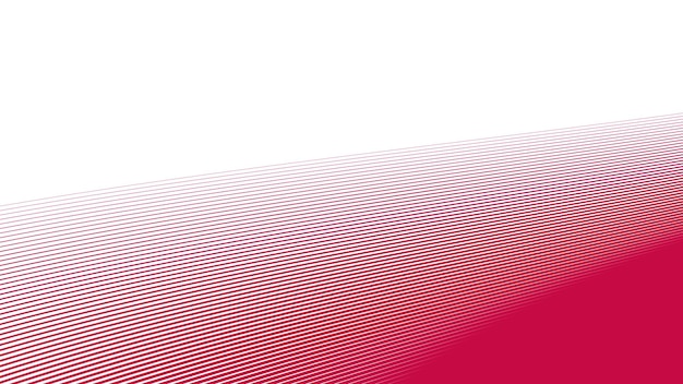 Imagen vectorial de fondo abstracta de línea curva roja para telón de fondo o presentación