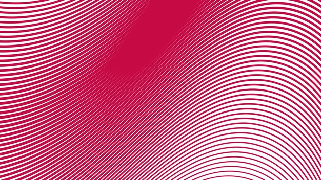 Imagen vectorial de fondo abstracta de línea curva roja para telón de fondo o presentación