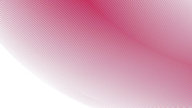 Imagen vectorial de fondo abstracta de línea curva roja para telón de fondo o presentación