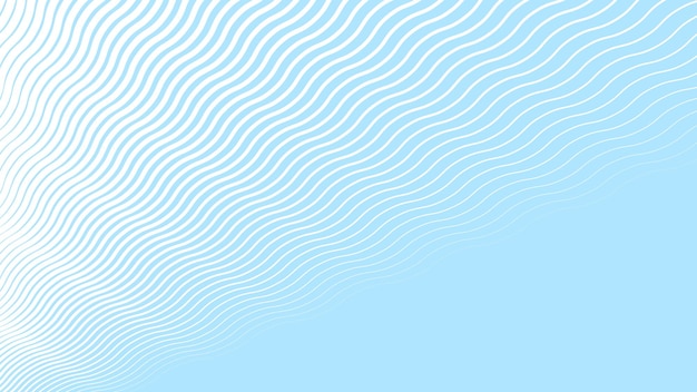 Imagen vectorial de fondo abstracta de línea de onda azul