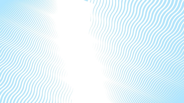 Imagen vectorial de fondo abstracta de línea de onda azul