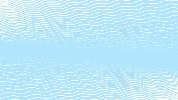 Imagen vectorial de fondo abstracta de línea de onda azul