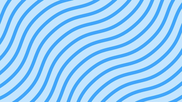 Imagen vectorial de fondo abstracta de línea de onda azul