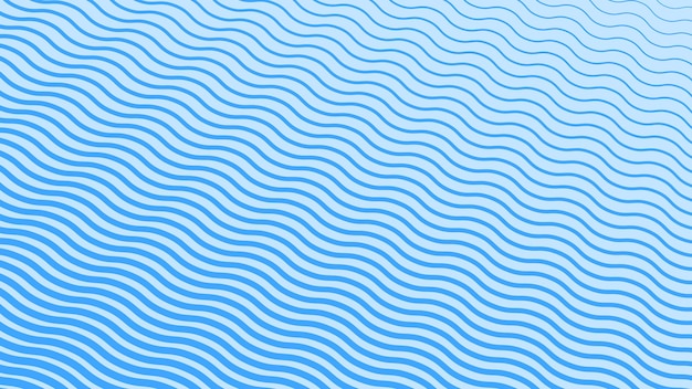 Imagen vectorial de fondo abstracta de línea de onda azul