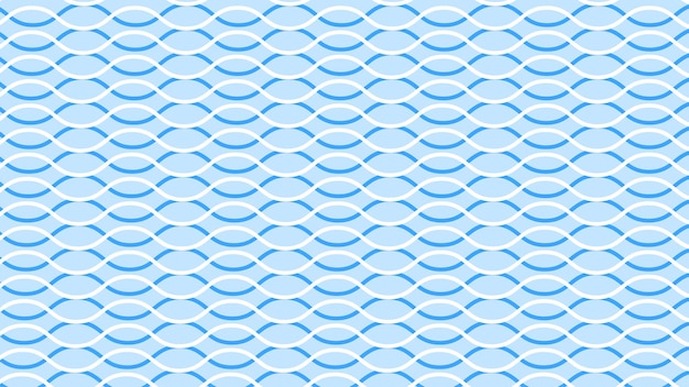 Imagen vectorial de fondo abstracta de línea de onda azul