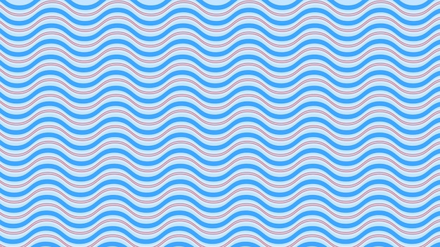 Imagen vectorial de fondo abstracta de línea de onda azul