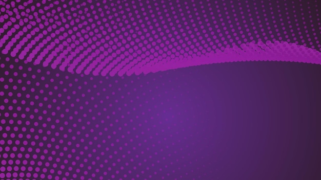 Imagen vectorial de fondo abstracta de medio tono púrpura para telón de fondo o presentación