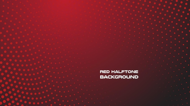 Imagen vectorial de fondo abstracta de medio tono rojo oscuro para telón de fondo o presentación
