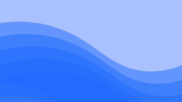 Imagen vectorial de fondo abstracta de papel cortado en azul